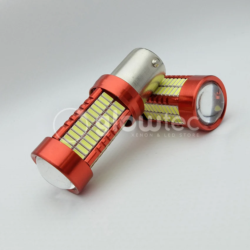 1 шт. BA15S 106 SMD светодиодный 1156 ные лампы-106SMD передсветильник фара