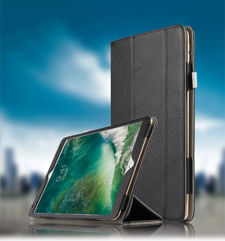 Чехол из воловьей кожи для ipad pro 10,5 дюймов, новинка, защитный смарт-чехол из натуральной кожи для планшета Apple ipad pro 10,5, чехол, протектор