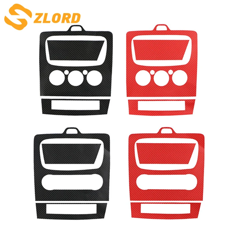 Zlord 3 цвета 3D стикер для автомобиля из углеродного волокна протектор консоли