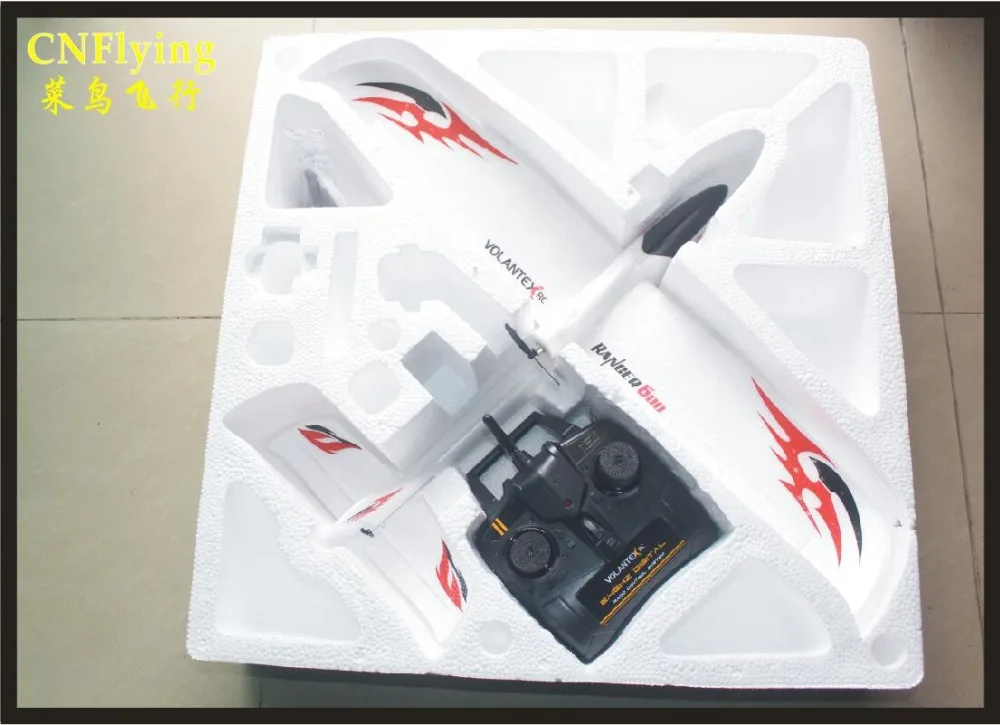 Парк флаер мини самолет Volantex rc RANGER 600 2 4G 3CH 6 Axis Gyro легко летать тренер приводимого