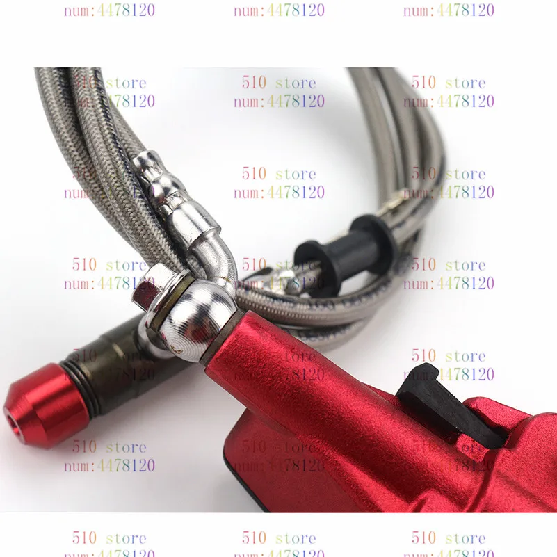 Красный Гидравлический Комплект сцепления Рычаг главный цилиндр & сцепление и