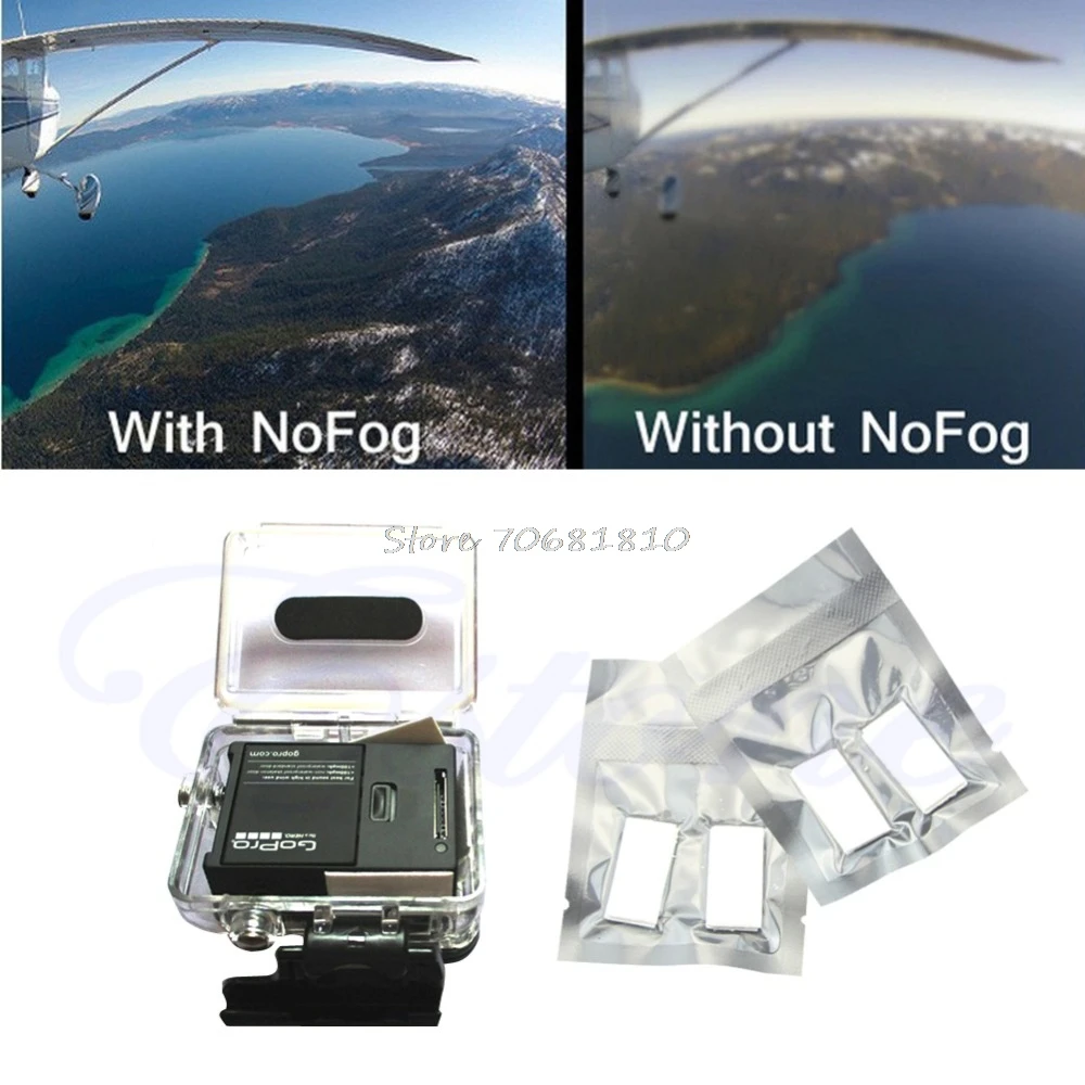 12 шт. Pro Camera Camcorder противотуманные сушильные вставки для Gopro HD Hero 4 3 + 2 1|for gopro hero|gopro