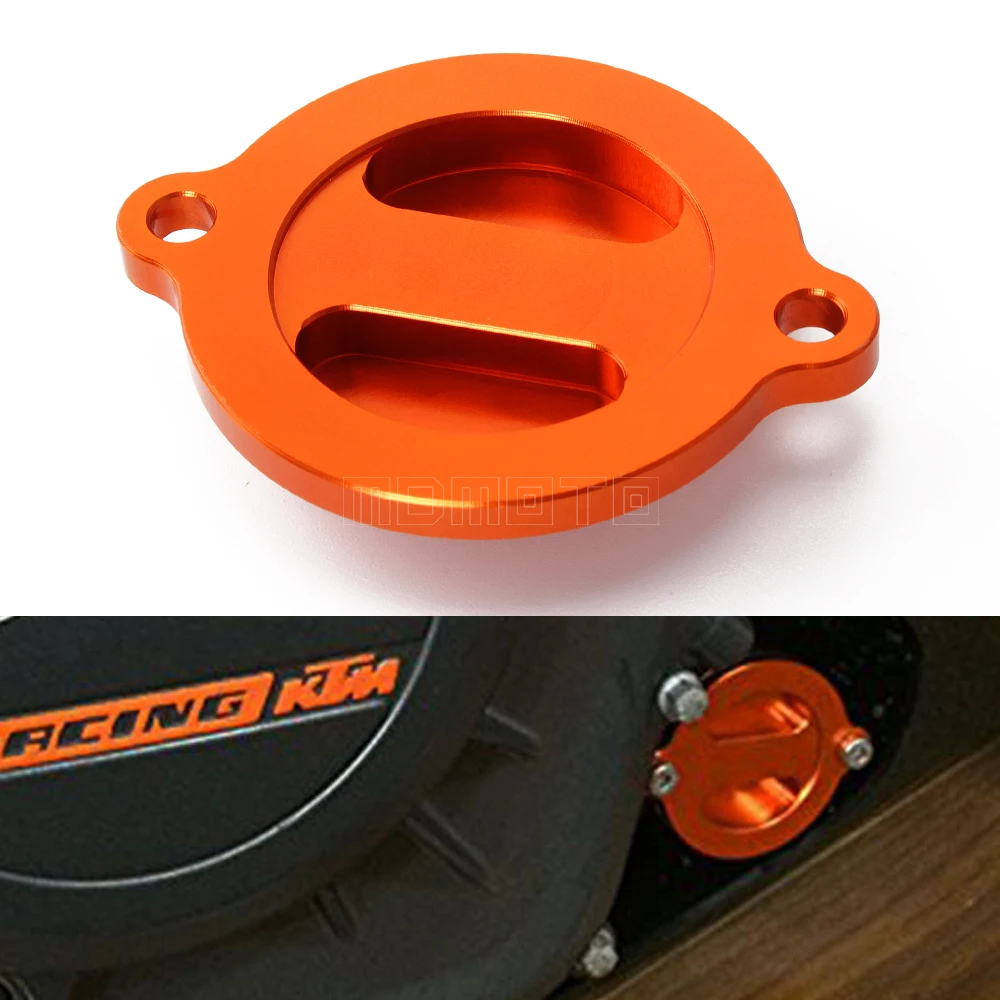 

Motorcycle CNC For KTM Duke RC 125 200 390 Duke125 RC390 dirt bike Engine Oil Filter Cover Cap motorbike accessories parts