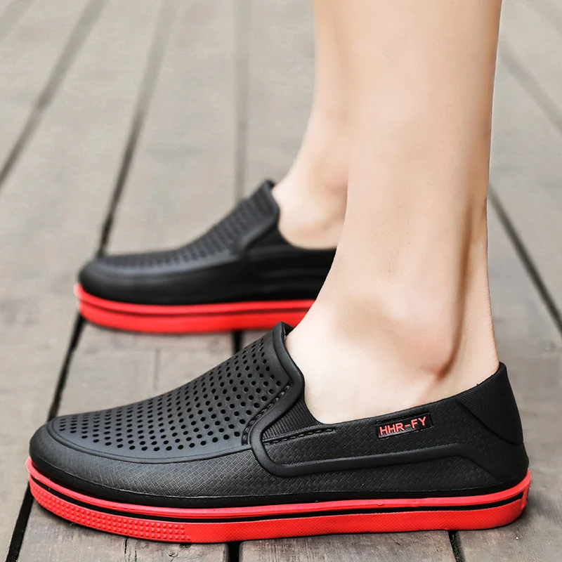 Оригинальные удобные мужские классические сандалии летняя уличная пляжная