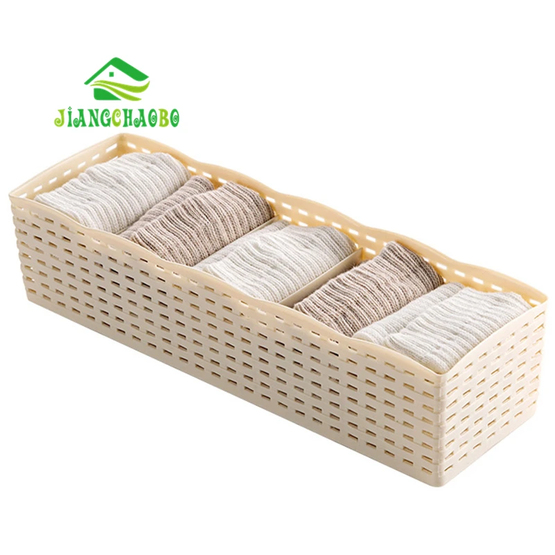 JiangChaoBo Sub носки в сетку для хранения Коробка рабочего стола Нижнее белье ящик