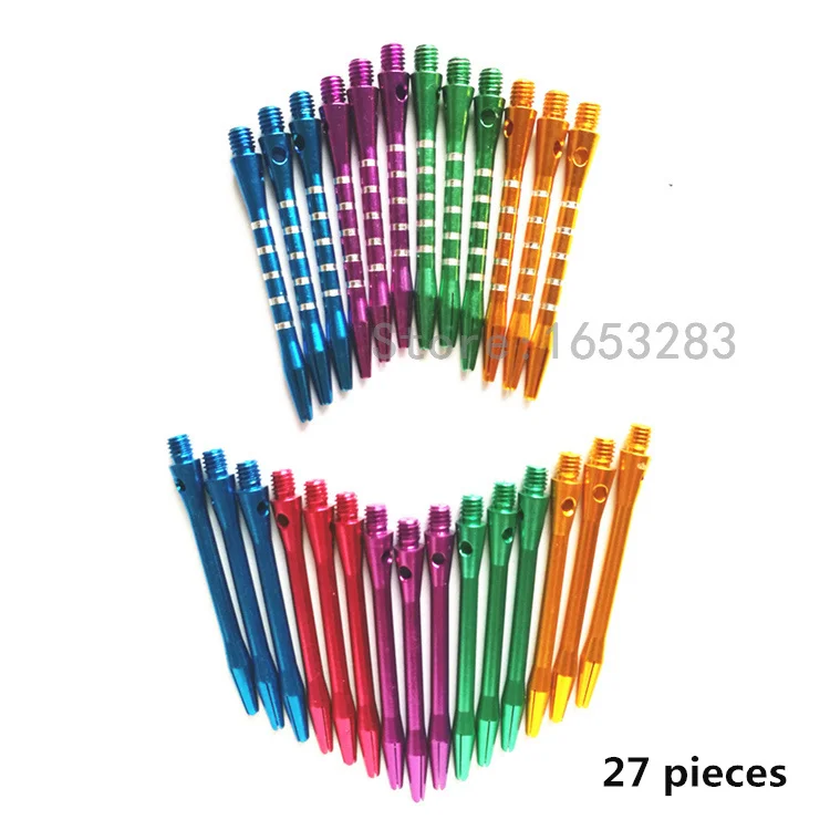 Набор алюминиевых дротиков высокого качества 27 шт. в партии аксессуары для 48 мм 2BA