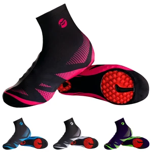 Чехол для велосипедной обуви Fualrny, чехлы на молнии для спортивной обуви для велоспорта на открытом воздухе, однотонные ветрозащитные Чехлы для велосипедной обуви mtb, 6 стилей