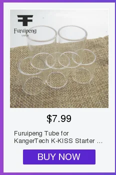 Furuipeng трубка для Kanger JUPPI комплект/JUPPI бак сменная стеклянная трубка Pyrex PK из 5