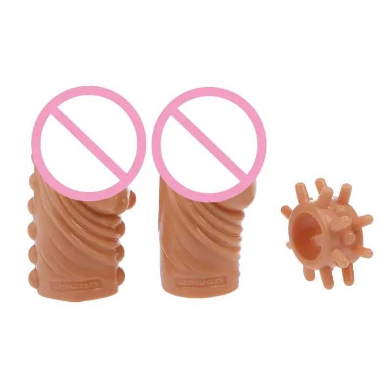 3 шт силиконовые головки крышка рукав пенис кольцо член задержка G spot