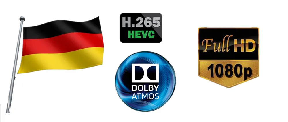 Специально для Германии DVB-T2/T встроенный RJ45 lan H.265/HEVC HD цифровой наземный приемник Поддержка Youtube Dolby AC3 DVB T2 ТВ-тюнер