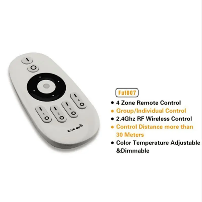 MiLight 2 4G RF 4 зонный сенсорный пульт дистанционного управления двойная белая