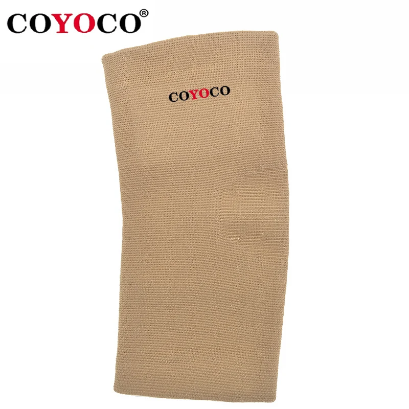 1 шт. налокотник Защита Поддержка колено рукав бренд COYOCO высокая эластичность Спорт на открытом воздухе Велоспорт тренажерный зал налокотник скобка теплый коричневый