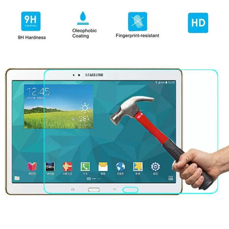 Tempered Glass Для samsung Galaxy Tab 4 10,1 дюймов T530 T531 T535 SM-T530 T533 SM-T531 SM-T535 Tab4 планшетный чехол для планшета кожаный чехол - Цвет: Tempered Glass