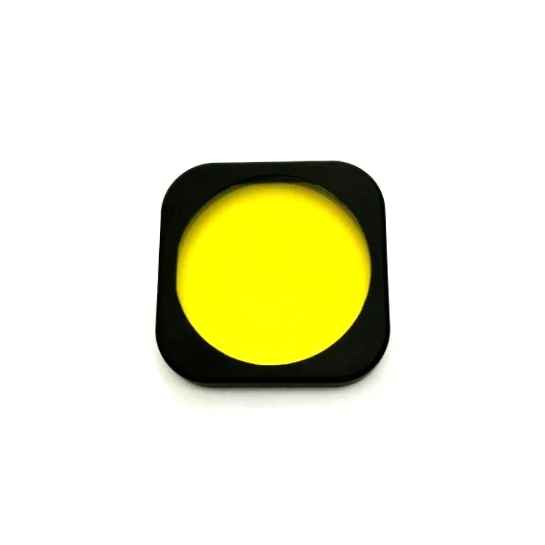 yellow filter Mijia водонепроницаемый чехол Крышка объектива корпус фильтр/дайвинг УФ оболочка крышка для Xiaomi Mijia Mini 4K Аксессуары для экшн-камеры - Цвет: yellow filter