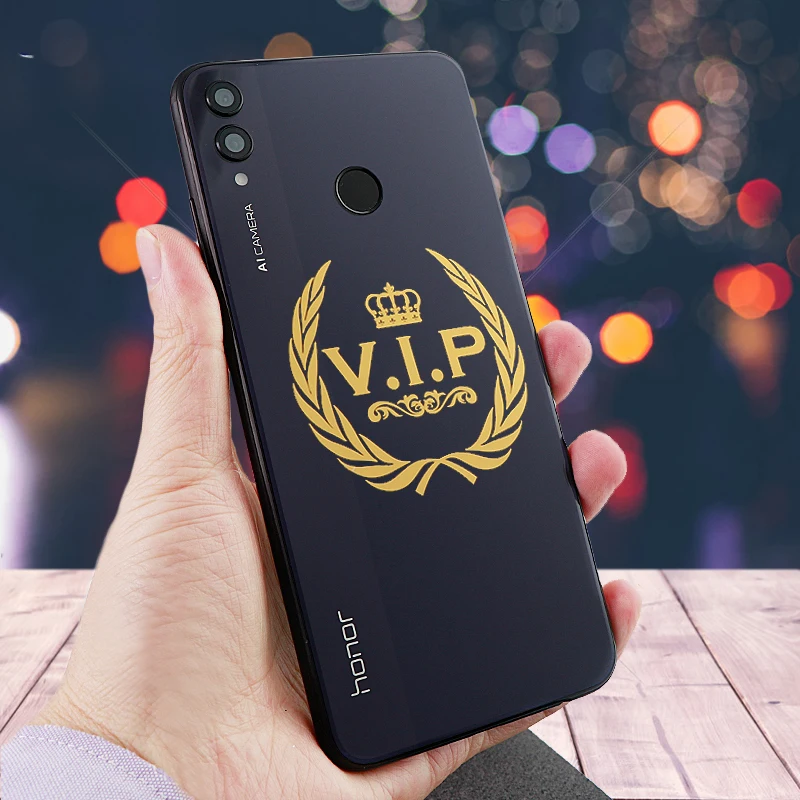 Золотой металлический никелевый стикер для Xiaomi Redmi настраиваемый мобильный