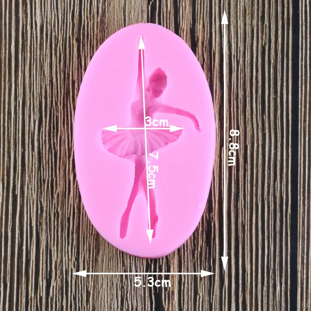 Силиконовая форма для балерины 3D искусственная кексов мастики | Дом и сад