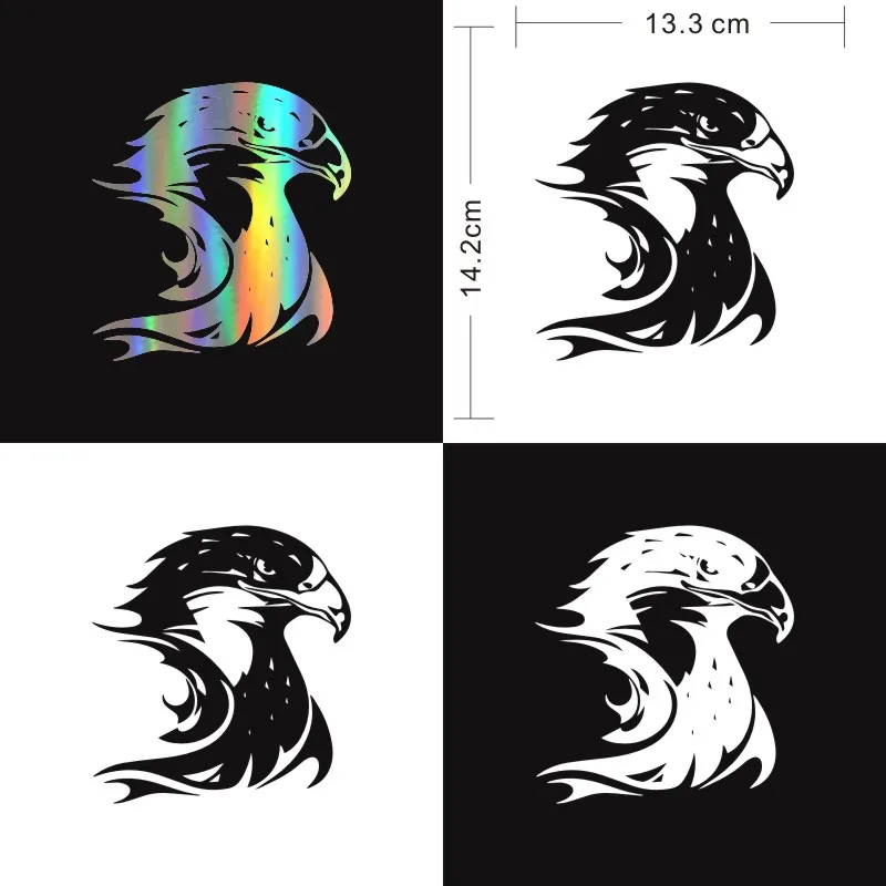 Anycuros Fire Flame Eagle Hawk наклейка на голову автомобиля виниловая для стайлинга