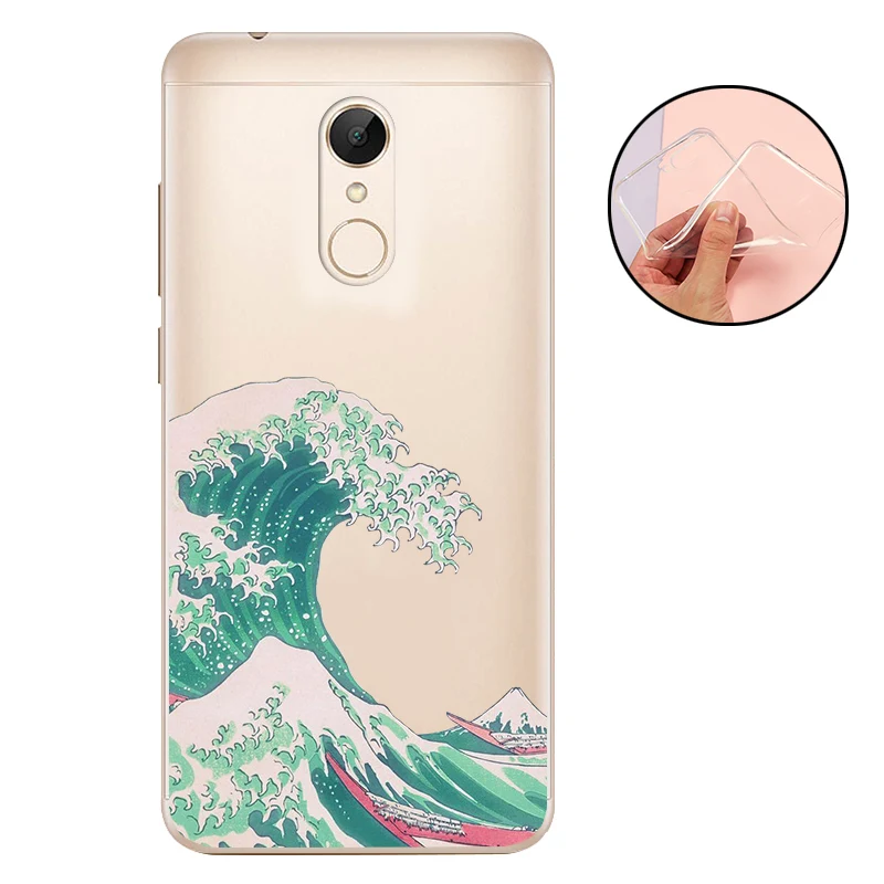 AKTLCT Чехол из ТПУ для Xiaomi Redmi 5 plus, чехол на заднюю панель для Xiaomi Redmi 5, чехол для Xiaomi Redmi 5 plus, защитный чехол для телефона, чехол s - Цвет: AKTLCT