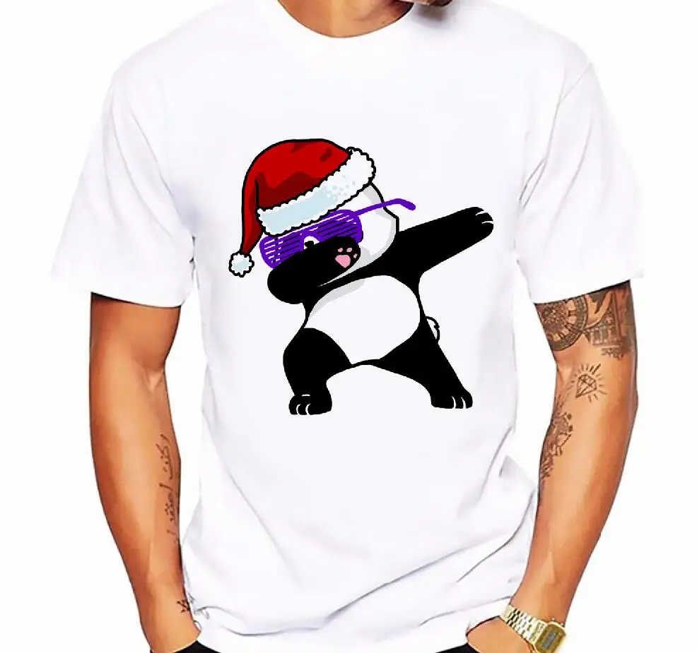 Летняя модная футболка Dabbing Pug новейшие мужские Забавные футболки