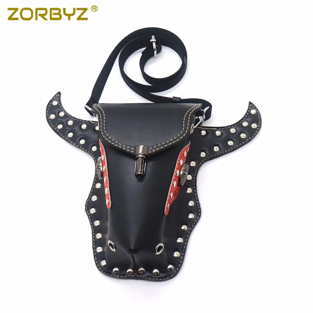ZORBYZ ретро мотоциклетная сумка на руль из искусственной кожи седло для руля сумки