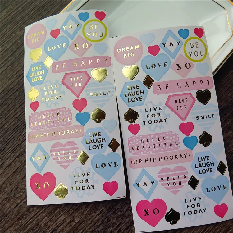 Live For Today самоклеющиеся бумажные наклейки для скрапбукинга Happy planner/Создание