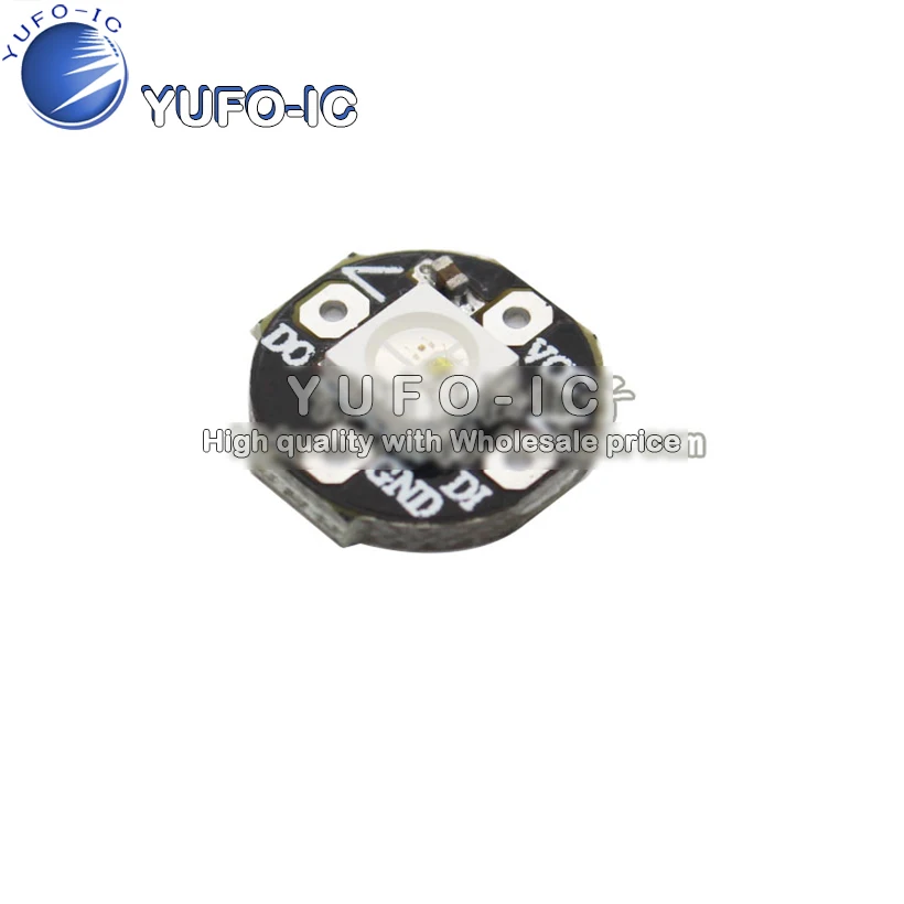 Один круглый разрыв WS2812B RGB светодиодный полноцветный подсветка интеллектуальные модули управления