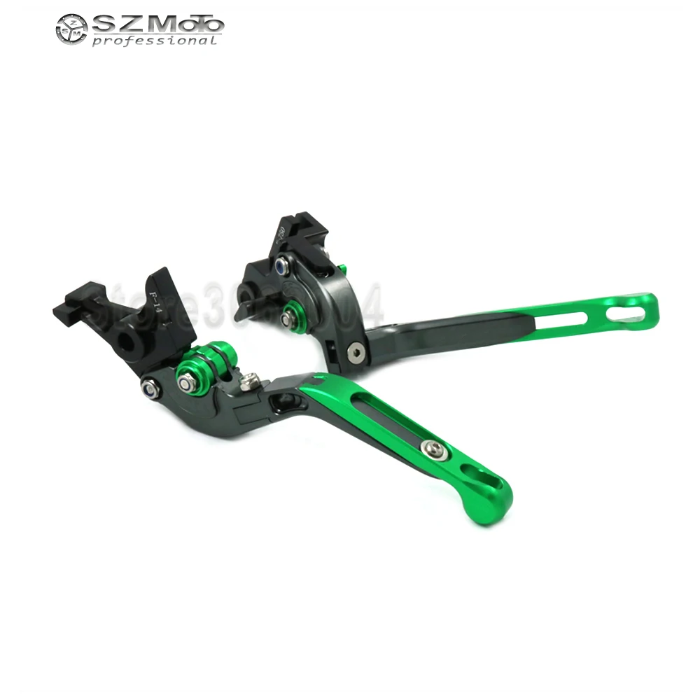 Для KAWASAKI ER6N ER-6N 2006-2008 2007 алюминиевые аксессуары для мотоциклов Складные Выдвижные