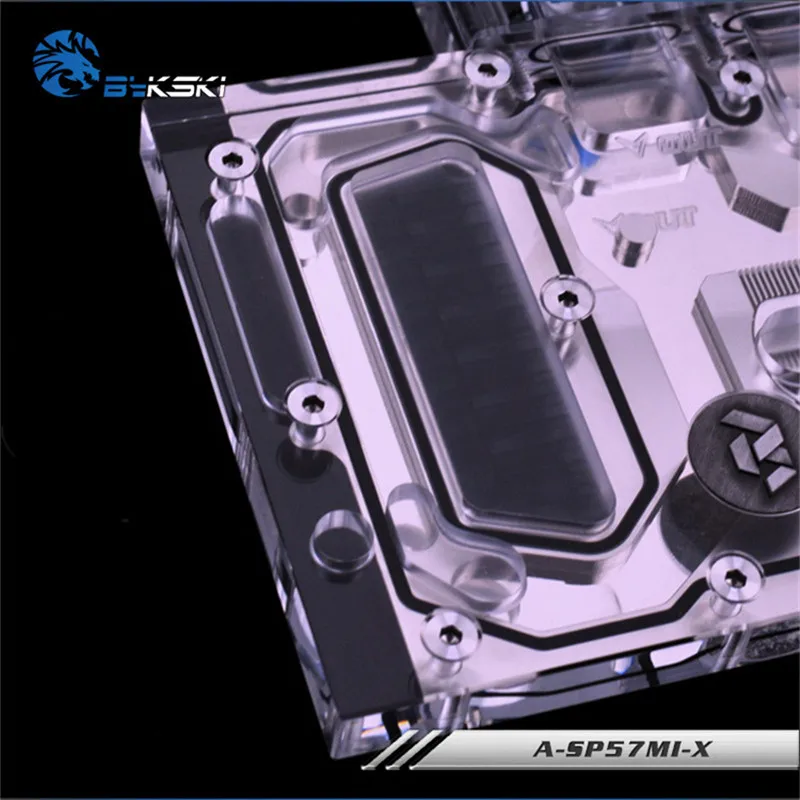 Bykski водный блок с полным покрытием GPU для Sapphire RX570 4G D5 его Графическая карта A SP57MI