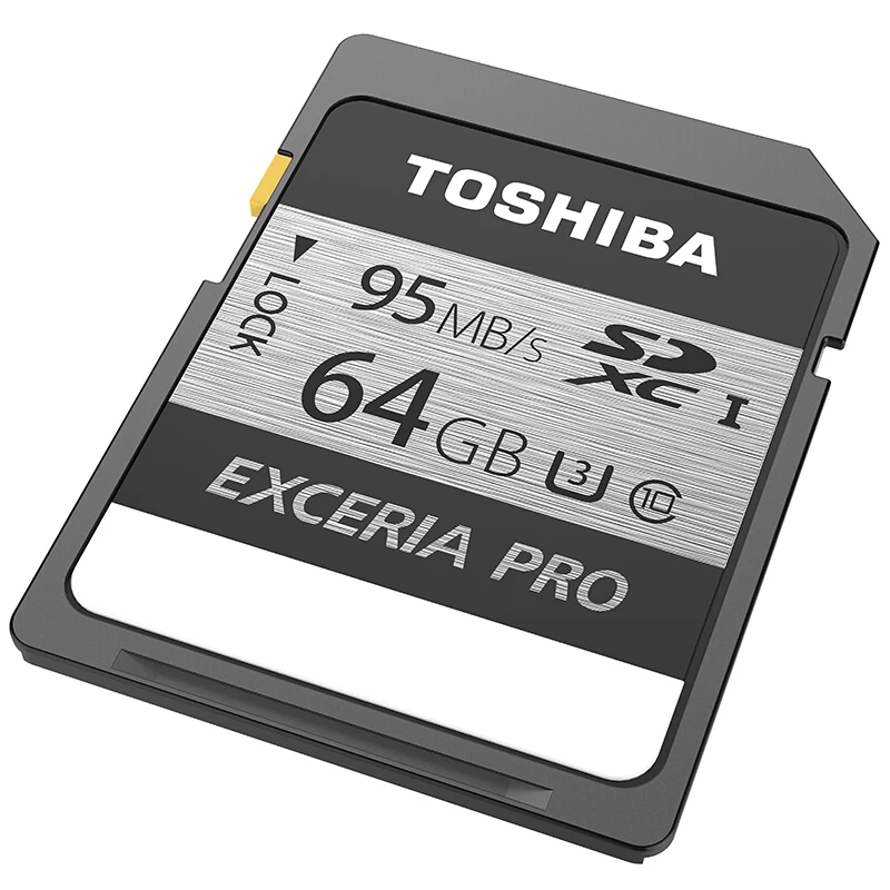Toshiba exceria pro sd карта N401 SD памяти UHS I U3 64 Гб класс 10 4K UltraHD флэш SDXC|memory card sdxc|toshiba exceriauhs-i