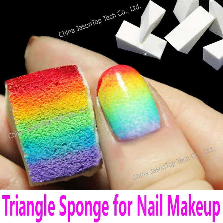 4 шт. губка для макияжа с градиентом|nail art sponge|sponge nail artart sponge |