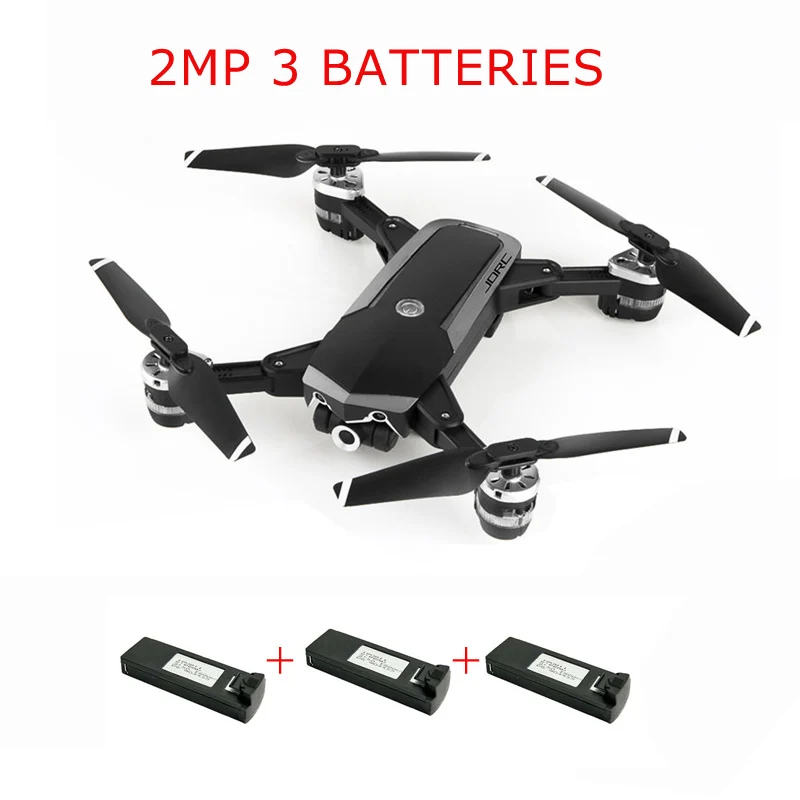 JDRC JD-20S JD20S WiFi FPV складной Дрон 2MP HD камера с 18 минут время полета RC Квадрокоптер RTF VS JD20 - Цвет: 2MP 3 Battery