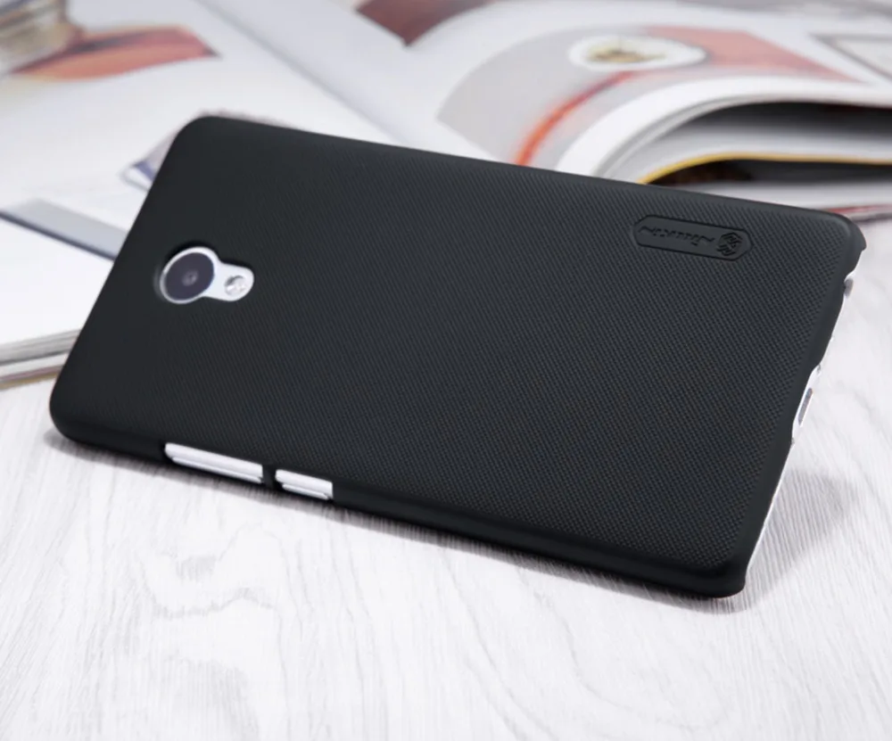 Для Meizu M5 note чехол 5.5 ''Nillkin Super Frosted Shield матовая задняя крышка с бесплатная