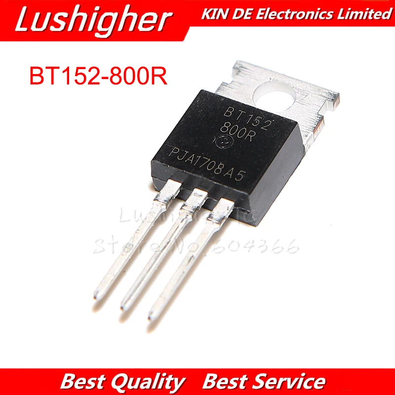 10 шт BT152-800R TO220 BT152-800 TO-220 152-800R BT152 800R новый оригинальный | Электронные компоненты и