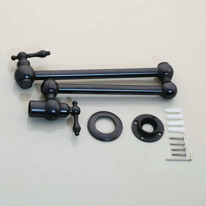 Поворотный Смеситель для кухонной раковины из никеля однорычажный кран твердой