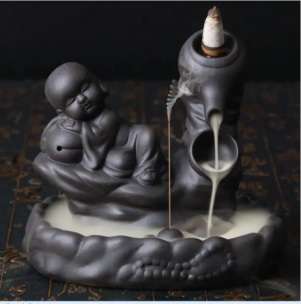 Реверсивная курительная горелка wingceltis керамическая фиолетовый песок чай