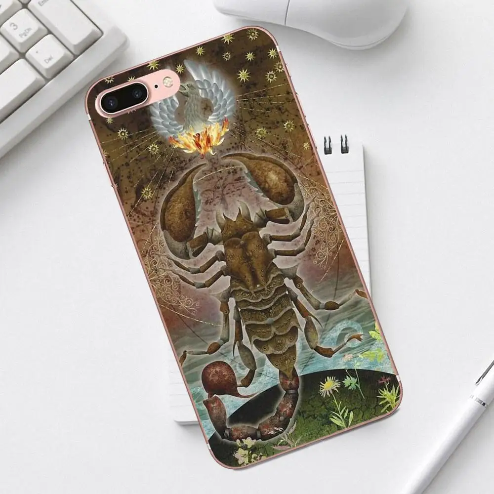 Qdowpz TPU Quinn телефон Скорпион мультфильм для iPhone X XS Max XR 4 4S 5 5C SE 6 6S 7 8 Plus Galaxy A3 A5 J1 J3 J5 J7