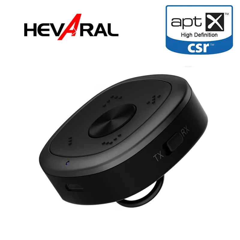 Hevaral APTX HD Bluetooth 5,0 приемник передатчик CSR BC8675 беспроводной аудио музыкальный адаптер APT-X ключ с микрофоном для ТВ автомобиля игры