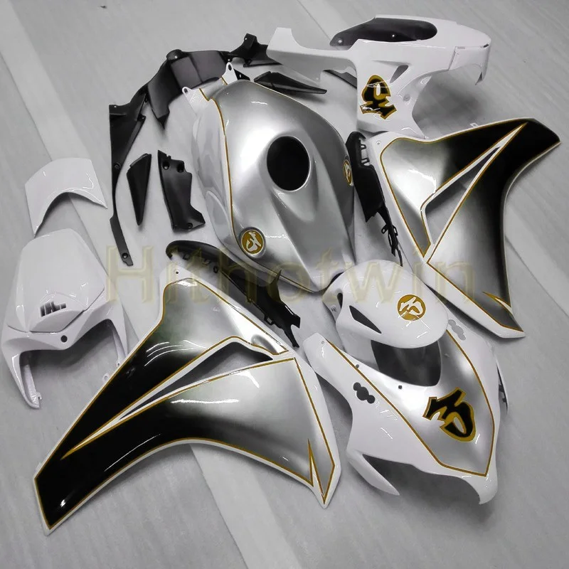 B Пользовательские мотоциклетные Чехлы для HONDA CBR1000RR 2008 2009 2010 2011 CBR 1000 RR Обтекатели+ Botls+ литьевая форма белого цвета - Цвет: B