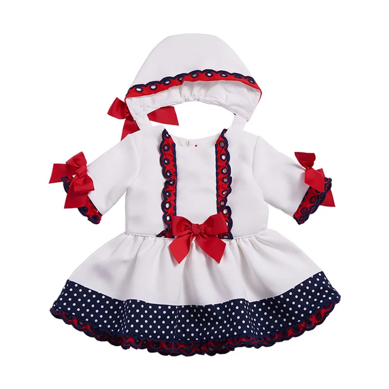 Весеннее белое платье для девочек 0-3 лет | Детская одежда и обувь