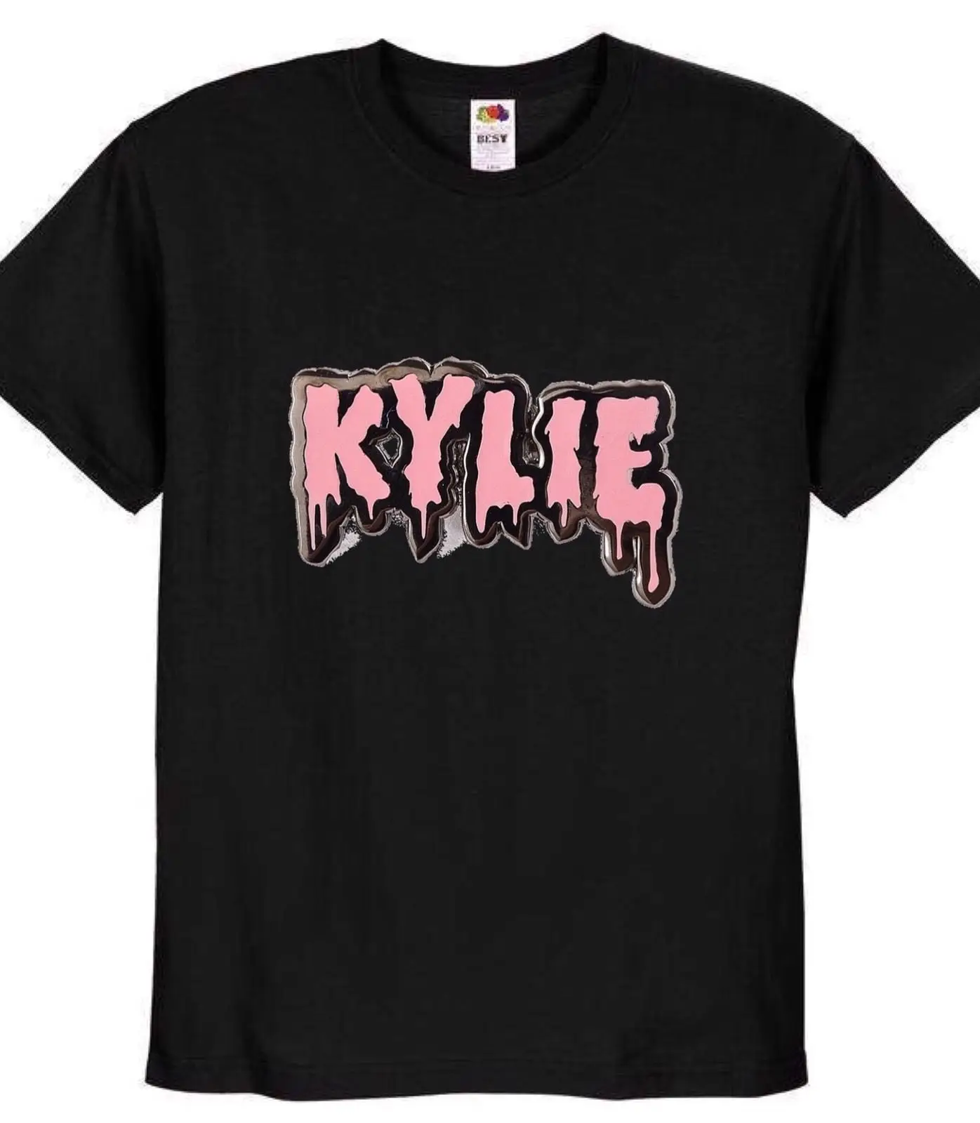 Дженнер футболка в черном высокое качество-Новый Кардашян Топ уличная Забавный