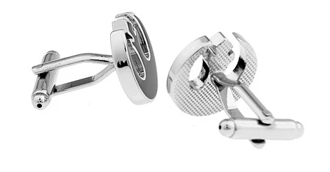 Мужские Запонки iGame качественные черные запонки из латуни с дизайном Rebel