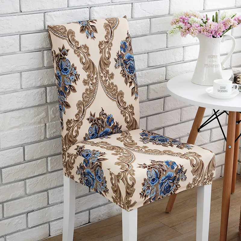 Цветочный принт анти грязный растягивающийся чехол для кресла спандекс