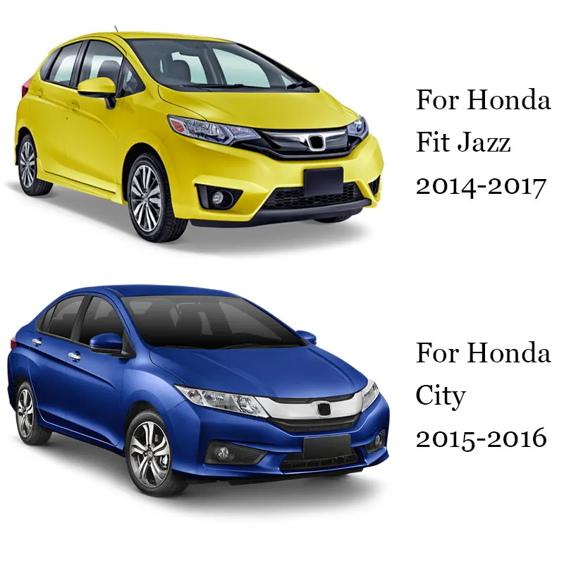Крышка дверной ручки для honda city 2015 2016 хромированные наружные дверные