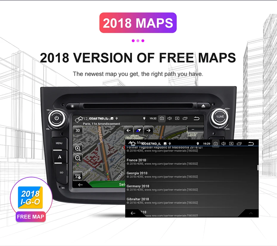 Isudar Android 9 Авто Радио 1 Din для Alfa Romeo Mito 2008-CANBUS Автомобильный gps Мультимедиа четырехъядерный видео DVD USB камера-видеорегистратор DSP FM