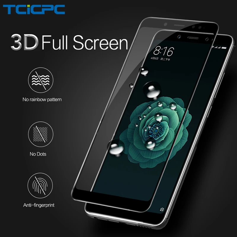 TCICPC стекло для Xiaomi Redmi Note 5 Pro закаленное полное покрытие 3D Защитное Note5 защита