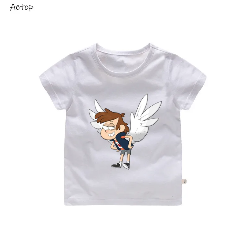 Одежда для мальчиков и девочек милые Диппер Пайнс с персонажами из мультфильмов