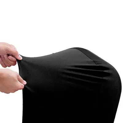 Spandex Stretch Wedding Banquet Chair Cover Party Decor Dining Room Solid Color Seat | Дом и сад