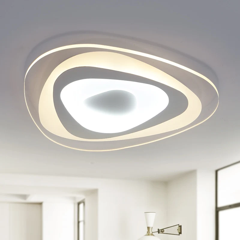 110 220v Ultra-thin Acrylic Ceiling Lamp Luces Led Para Casas Light Crystal Luminaire Plafonnier Modern Lamp33 | Освещение