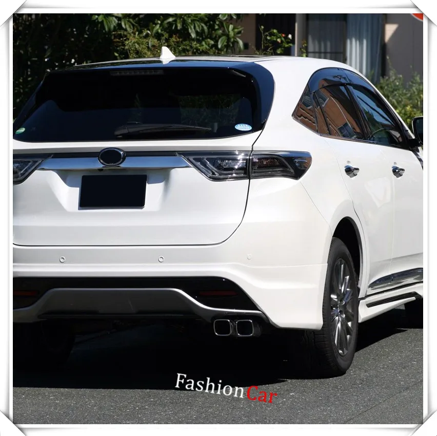 Для Toyota Harrier 2013 XU60 1 шт. Нержавеющая Задняя отделка крышки багажника украшение автомобиля Стайлинг