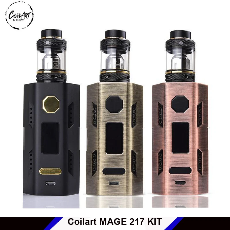 Оригинальный coilart MAGE 217 комплект Вт электронных сигарет с 4 0 мл subtank сетка катушка